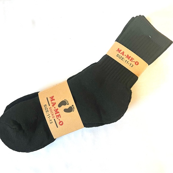 MA-ME-O Men’s Ankle Socks - 4 Pair Pack - Picture 3 of 3
